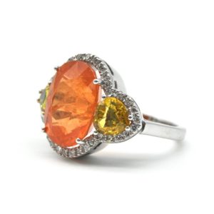 anello arancione e giall