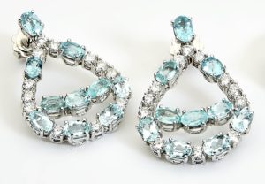 Paraiba orecchini earring boucle