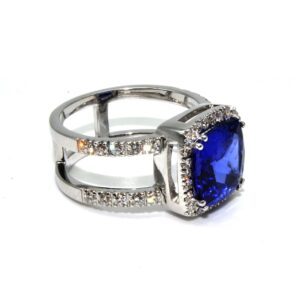 tanzanite anello