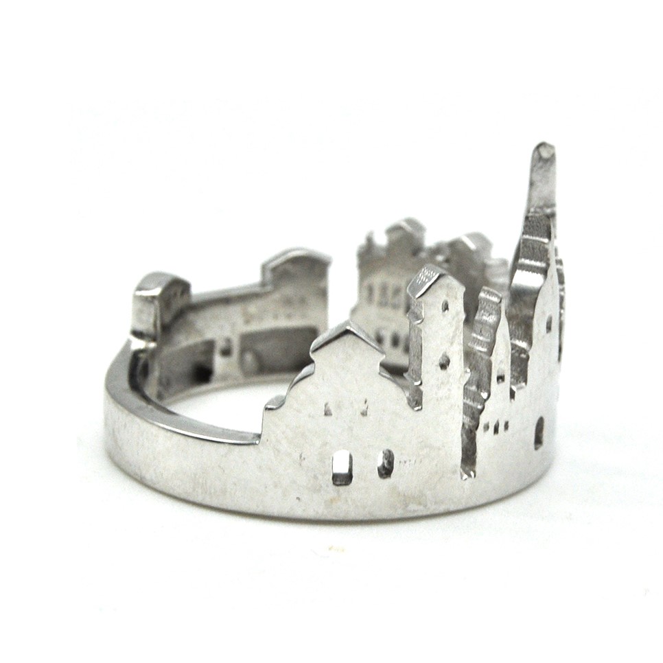 torino silver ring
