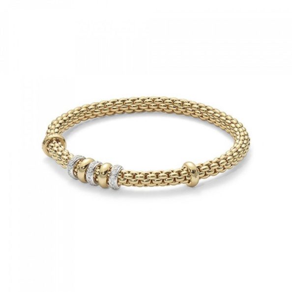 Yellow fope bracelet 622b-bbrm