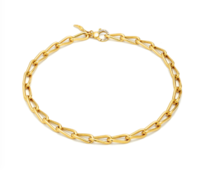 Collana Jazz dorata Giovanni Raspini