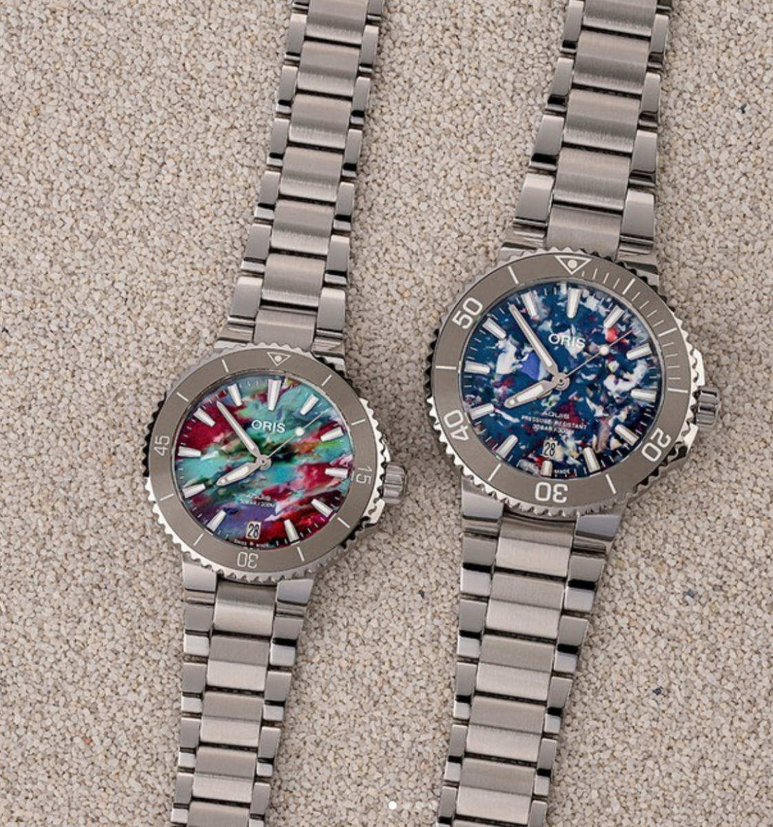 Il nuovo Oris Aquis Date Upcycle | Virano Gioielli Il nuovo Oris Aquis Date Upcycle