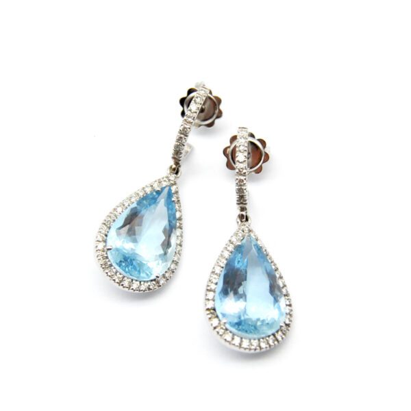 Orecchini con nappe di diamanti scintillanti(Pacco regalo