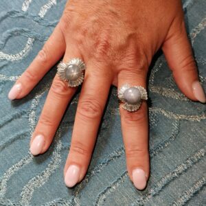 Star sapphire rings