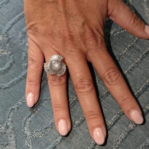 Star sapphire ring