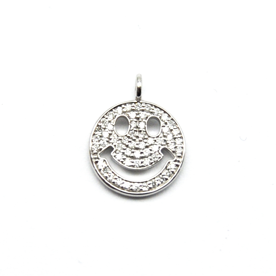 Ciondolo smile oro e diamanti Ciondolo smile oro e diamanti