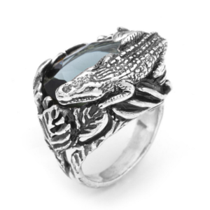 Color Crocodile ring Giovanni Raspini