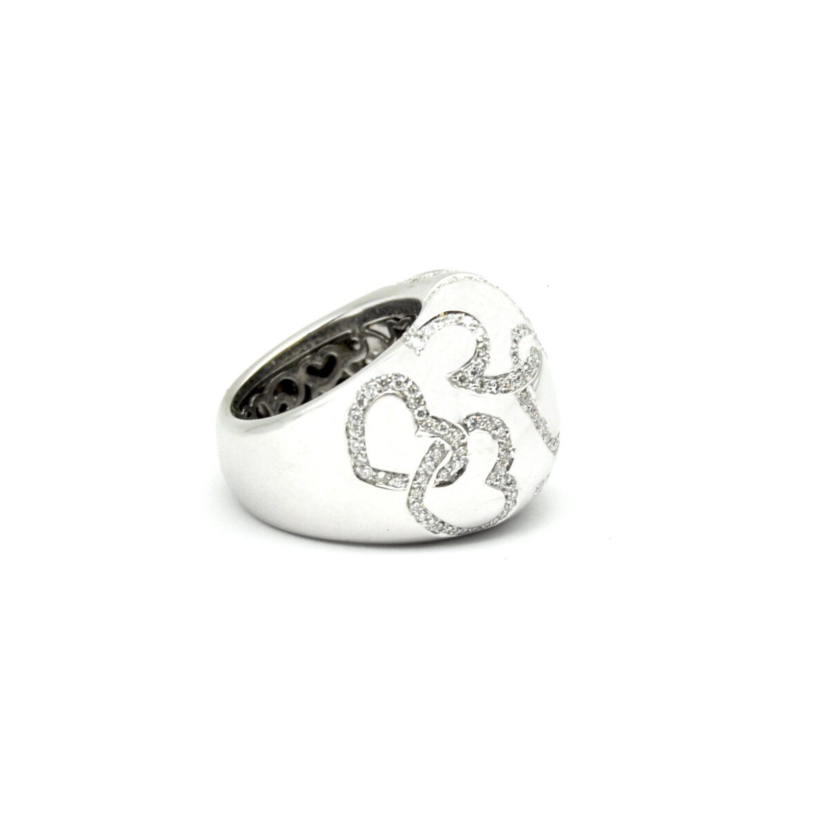 Anello oro bianco e diamanti Gioielmoda Anello oro bianco e diamanti Gioielmoda