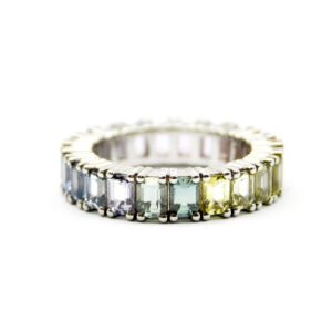 Fedina girodito zaffiri multicolor sfumati