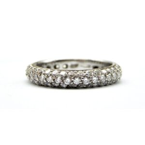 Fedina pavè diamanti