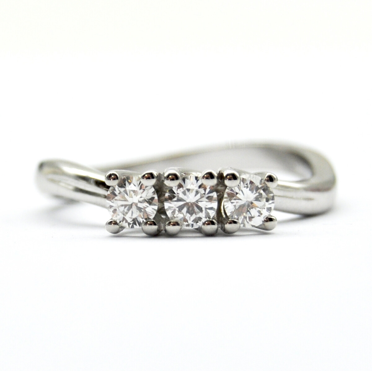 Anello trilogy 0,395 carati Anello trilogy 0,395 carati