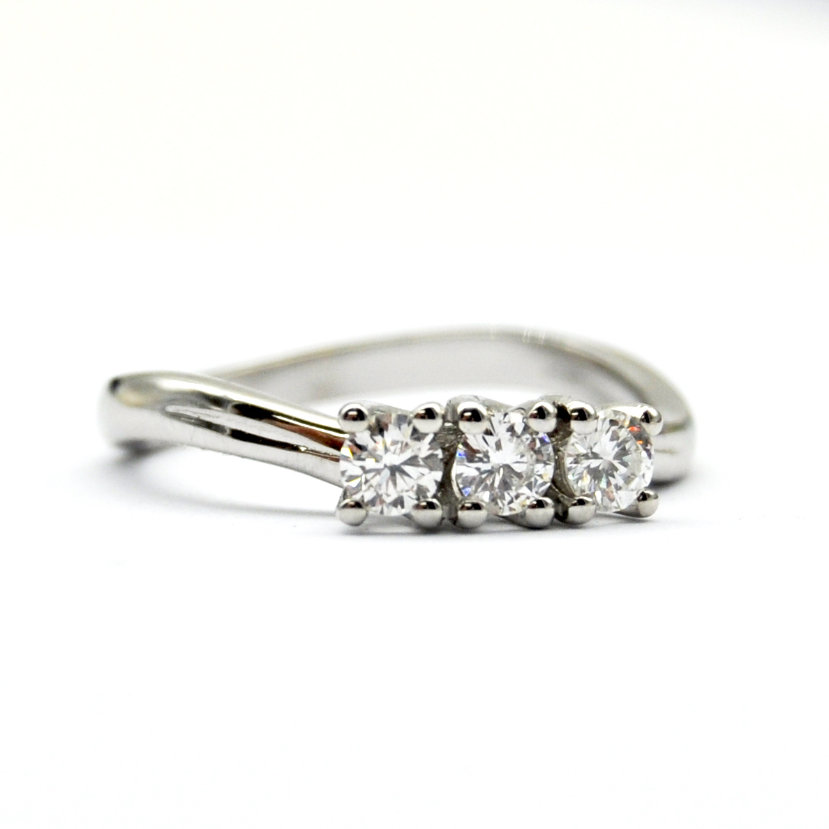 Anello trilogy 0,395 ct Anello trilogy 0,395 ct