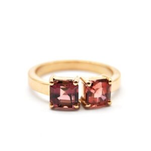 Anello con tormaline